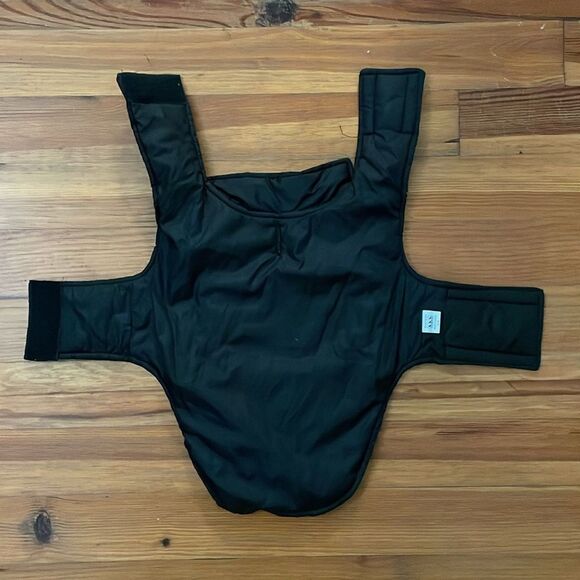 Pets First Black New Orleans Saints Puffer Vest Dog Size Medium NFL - Picture 4 of 9